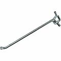 National Mfg Spectrum Brands Hhi 6 in. Galvanized Steel Single Hook, 3PK 219213